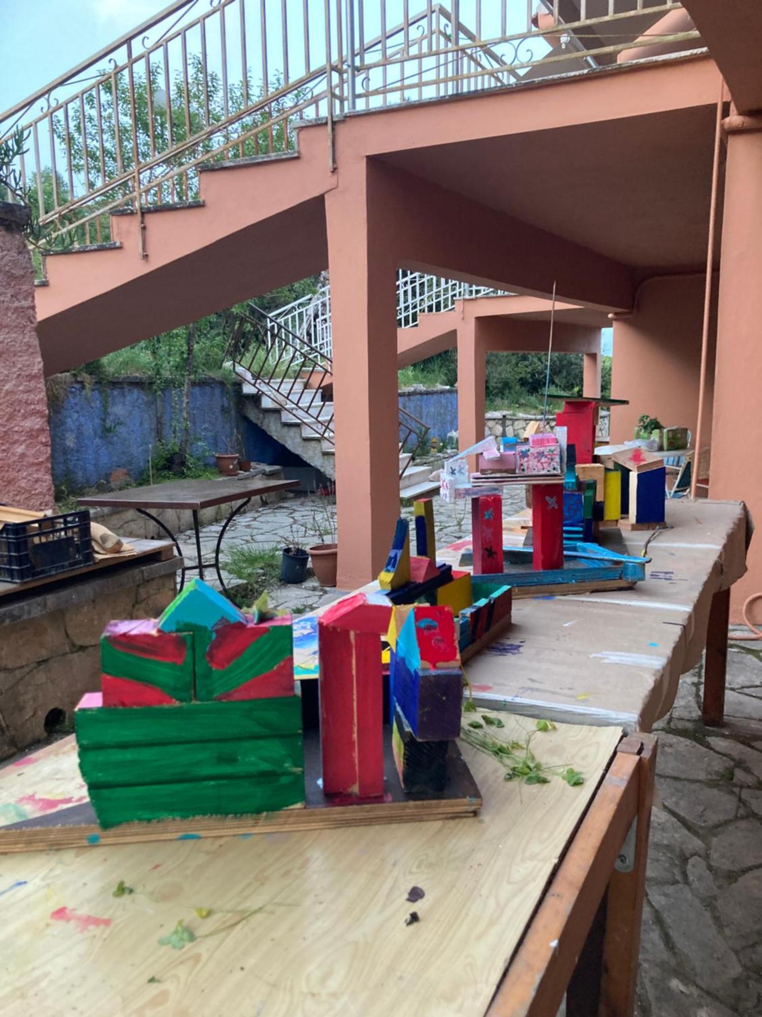 Ferienwohnung Kokkini Peach House Kokkínion Exterior foto